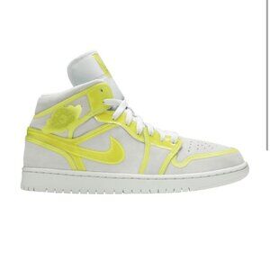 Air jordan 1 mid LX 'Off white opti yellow' NEW Size 8 women’s